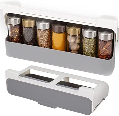 Estante de especias con botella de especias de 6 piezas Cover