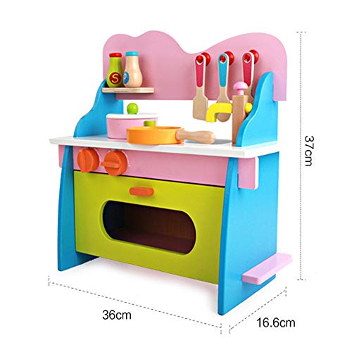 HO-TBO Küche Spielzeugsets, Kleine Köche Küche, Spielküche for Kleinkinder Spielzeug-Zubehör-Set Kinder Küche Spielset… – Bild 3