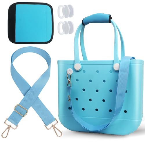 Image of Strap Wrap for Bogg Bag Accessories, Adjustable Crossbody Shoulder Strap Wrap with Detachable Pad, For XL Medium Bog Bag