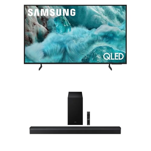 Samsung 75-Inch Class QLED Q7F Series Samsung Vision AI Smart TV (2025 Model, 75Q7F) Quantum HDR, Object Tracking Sound Lite + Samsung B-Series Soundbar HW-B750F 5.1 ch Subwoofer (2025 Model)