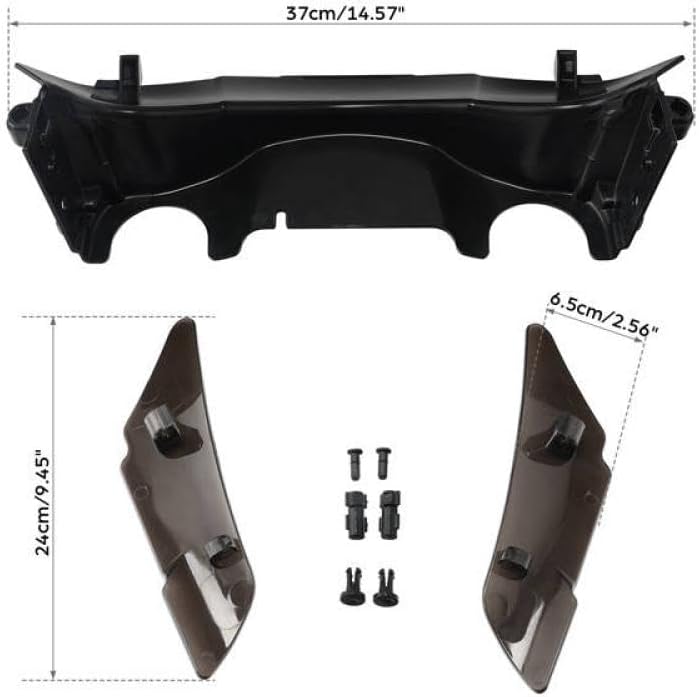 Fairing Air Deflector Compatible with Automotive Motorcycle Parts CVO Street FLHXSE 2023 2024 FLHX 2024