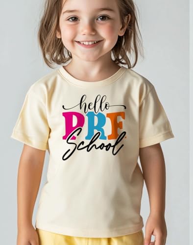 Kids Toddler Boys Girls Back to School Shirt First Day of Preschool T-Shirt Short Sleeve Top2