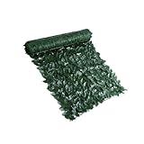 KONTONTY シー人工リーフフェンスオーナメント 緑 葉 デコレーション バルコニー 壁面装飾用 大型 模擬植物