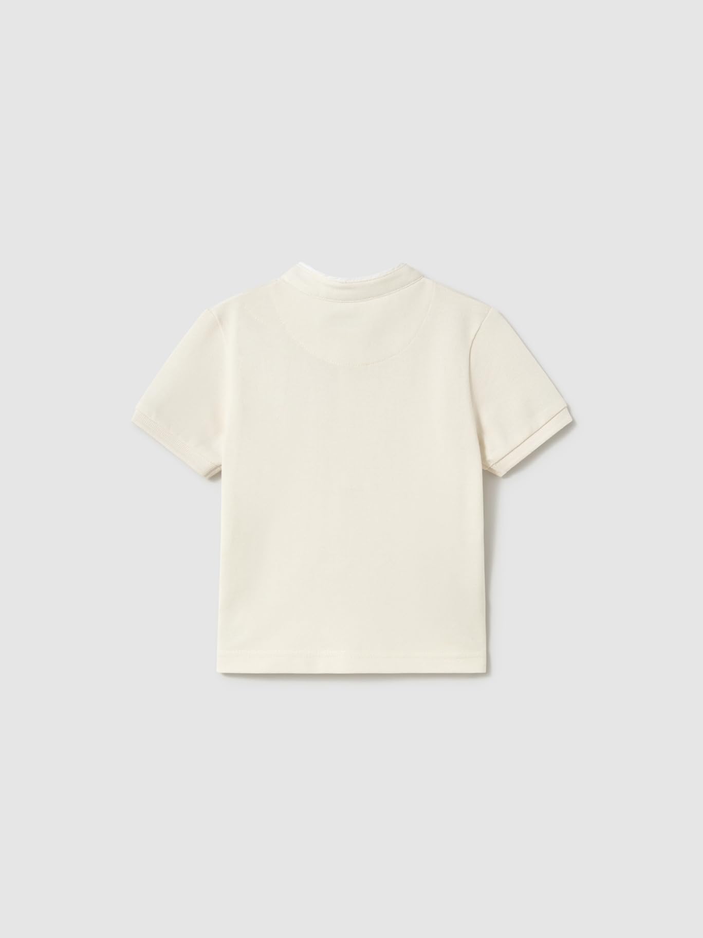 Mayoral Polo m/c Cuello Mao para bebé niño Yogur