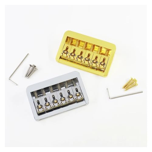 Puente Fijo 10.6mm para Bajo Eléctrico Cromado miniatura 4