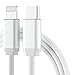 Price comparison product image Powerline II Premium Nylon USB C to Lightning Cable [1.5M MFi Certified] for iPhone 14/14 Pro/13/12/11/X/XS/XR 8 Plus, AirPods Pro, Supports Power Delivery