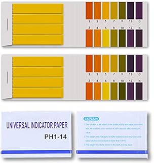 2Pcs pH Test Strips Paper for Soil80*2 pH Strips