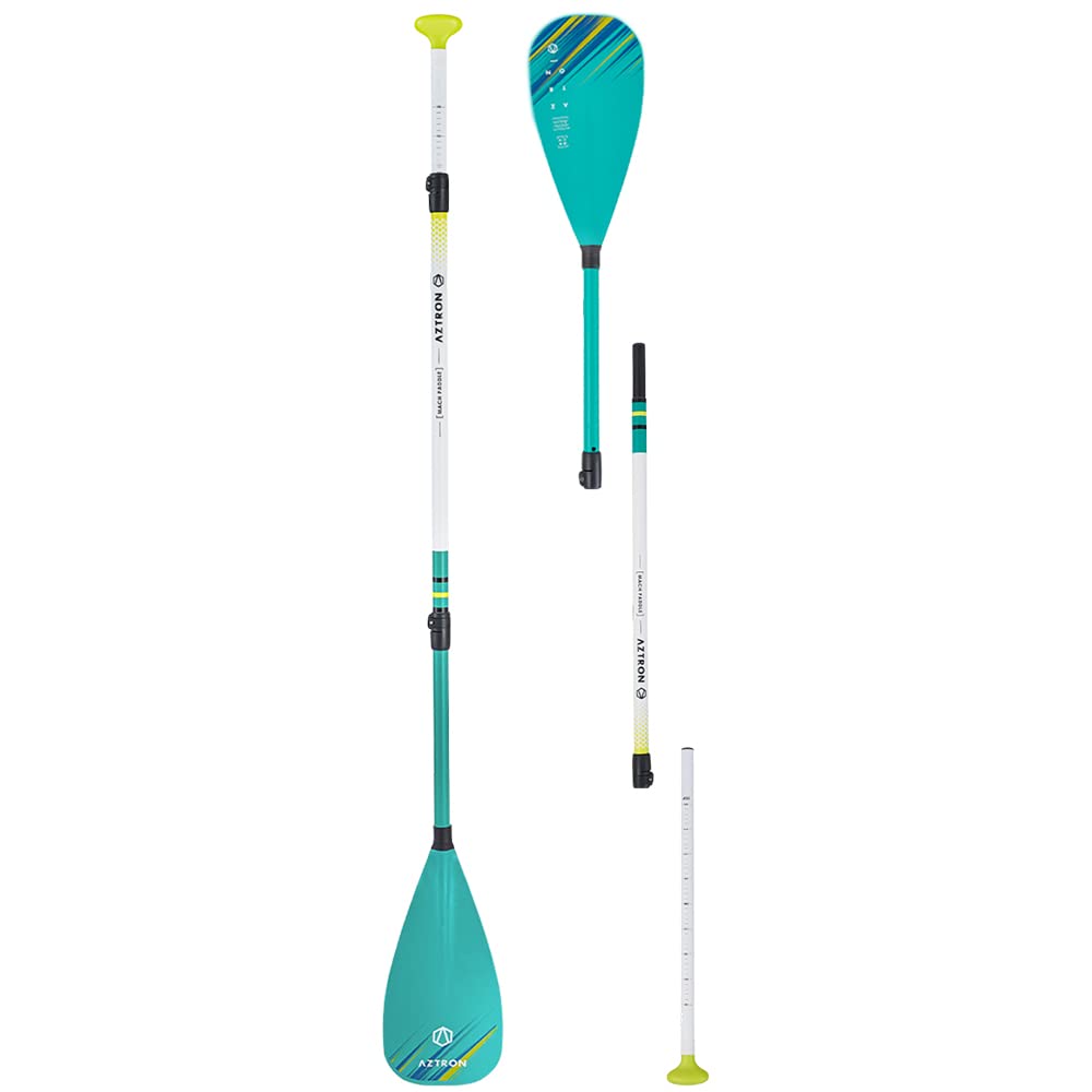 AZTRON Pagaia Mach - 3 sezioni - Glass/Carbon Unisex, SUP