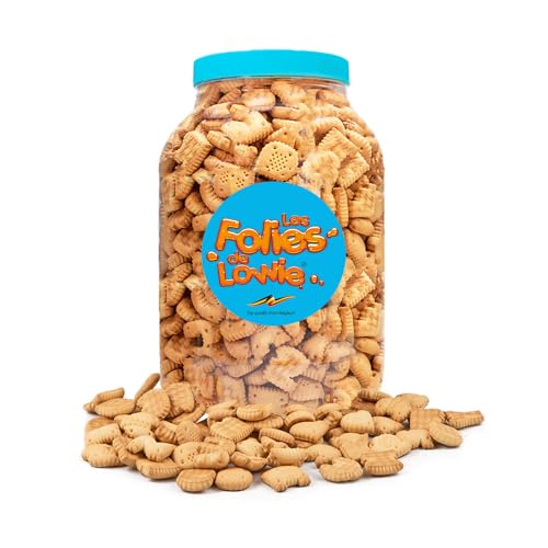 Les Folies de Lowie 'Tina' - biscuits nicnac pour Saint Nicolas - biscuits nature croustillants - 1000g