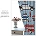 Wallira Blue Boys Cartoon Car Curtains,Fire Truck Ambulance Police Car Helicopter Print Decor Rod Pocket Window Treatments for Baby Kids Bedroom Toddler Playroom Living Nursery Drapes 41