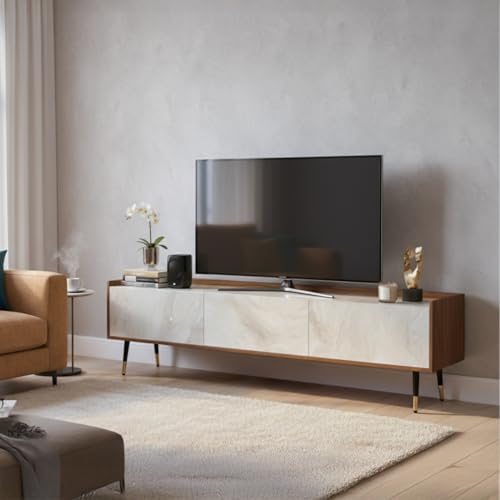 Amazon Brand - Solimo Casper Engineered Wood TV Entertainment Uni...