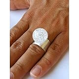  Bergkristalle Ring Silber 925 NEU