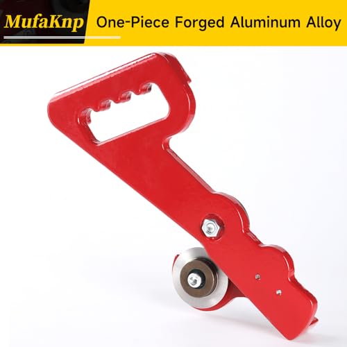 MufaKnp Sheet Metal Cutter Hand Pull Tin Snips Portable Manual Cutting Nippers Double Wheels Scissors Handheld Shears Panel Slitter Tools — view 6