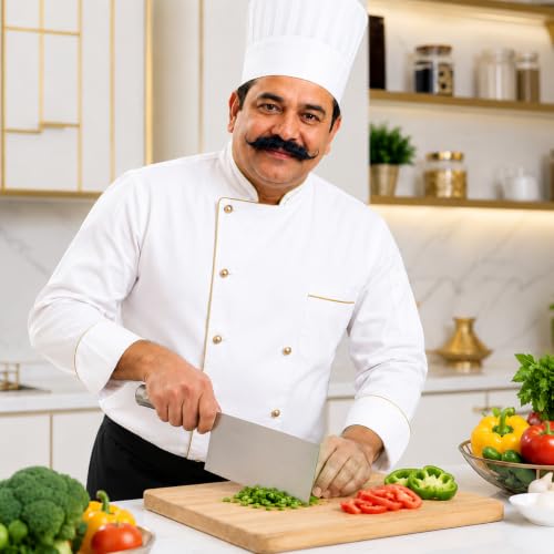 Image of Stainless Steel Hand Grater with Ergonomic Handle | Multipurpose Vegetable, Cheese & Fruit Grater for Kitchen Use | Durable & Easy-to-Clean Flat Grater (CLVR-KNIF)