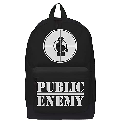 Rocksax Backpack Public Enemy Target Rucksack 43cm x 30cm x 15cm - Officially Licensed Merchandise