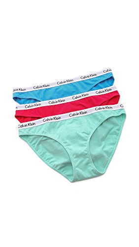Calvin Klein Underwear Women's Carousel Bikini 3 Pack