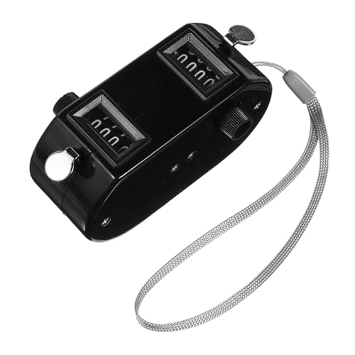 BESPORTBLE Baseball Golf Clicker 4 Number Display Counter Mechanical Score Counter Clicker Sport Ticker