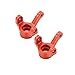 2PCS Metalowy przedni kubek kierownicy Xiaomi Jimny XMYKC01CM 1/16 RC Akcesoria do aktualizacji samochodu ( Color : Red )