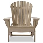 Adirondack Gartenstuhl aus Fichte mit Fußstütze