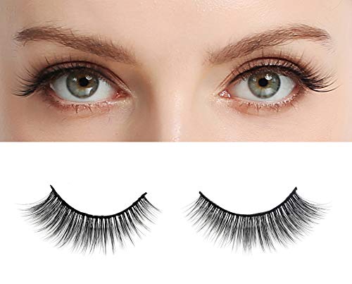 One Lash 3D Silk Fake Eyelashes Extension Lightweight and Reusable Handmade False Eyelashes Natural Soft and Comfortable for All Eye Types (Pink Lady)