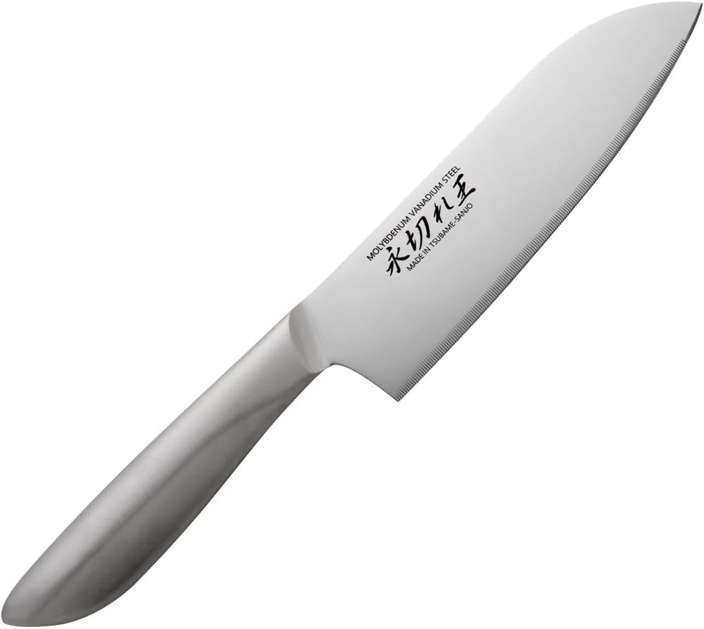 切れ味最高一度も使用してません最高の仕上げで50年以上使えます Amazon｜アーネスト 【日本製】 包丁 (三徳包丁) 特許技術(永く