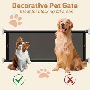 Canine Gate for Stairs, 27"-48" Width Expandable Pet Gates for The Home, Strain Mount Step Over Indoor Canine Gates for Doorways, Stairways, Small Canine, Pet Canine Gate for Stairs, 27″-48″ Width Expandable Pet Gates for The Home, Strain Mount Step Over Indoor Canine Gates for Doorways, Stairways, Small Canine, Pet