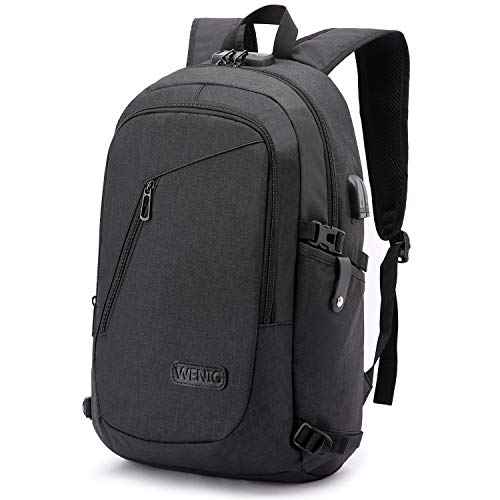 Zaino Ryanair KOPACK Uomo Zaino Porta PC 15.6 Pollici Con Caricatore USB, Antifurto Zaino Per PC Portatile Da Donna Borsa, Impermeabile Laptop Zaino Per Scuola Business Ufficio Lavoro Grigio Trolley Bagaglio A