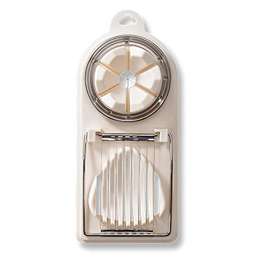 Eierschneider Messer, Küche Eierschneider 2 in 1 Edelstahl-Aktenvernichter, multifunktionaler praktischer Aufschnitt