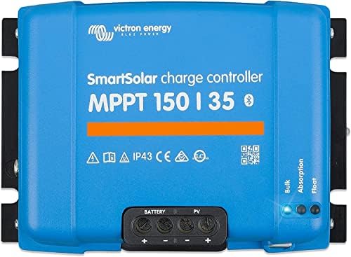 Victron Energy SCC115035210 SmartSolar MPPT 150/35 Charge Controller 150V/35A Bluetooth