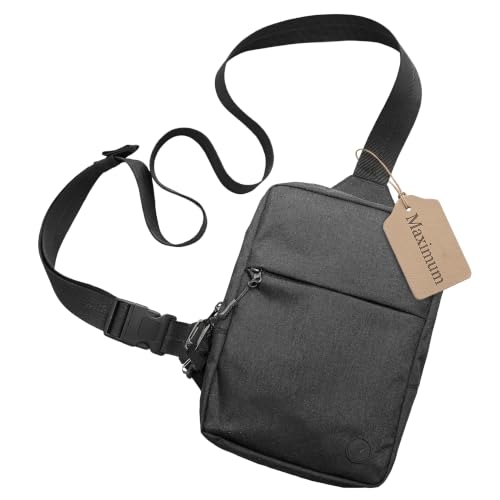 Travel Sling Bag for Men & Women, Anti-Theft RFID Blocking Crossbody Bags (Option 2)