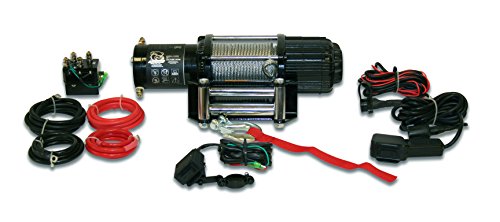 BULLDOG Winch 15004 Winch 4000lb UTV/Utility con cuerda de 55 pies miniatura 1