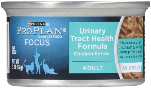 Purina Pro Plan Canned Adult Urinary Tract Health Chicken Food, 3 Oz. (24 Cans)