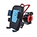 Produktbild Handyhalterung Fahrrad, TAIYUNWEI Universal Motorrad Handyhalterung Fahrrad Anti-Shake Fahrradhalterung Mit 360 Drehen für 4-6,5 Zoll Smartphone, passt für iPhone|Samsung|Huawei|Google etc.
