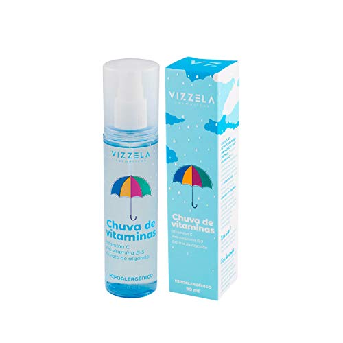 Bruma Chuva de Vitaminas Vizzela - Hipoalergenico Vegana com Vitamina C