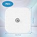 FNANJWQ 20 Pcs TENS Unit Replacement Pads, 3.5mm Snap Electrode Pads Adhesive Electrode, Reusable TENS Pad Set Compatible with Muscle Stimulator Machine of Most Brand