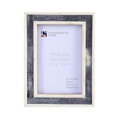 Handicrafts Home 4x6 �ʐ^�t���[�� - Sea-Siren-Raidne �R���N�V���� - �r���e�[�W�X�^�C�� �Ǌ|�� - �t�@�[���n�E�X�t�H�g�t���[�� ���r���O���[���p �z�[���f�R���[�V���� �������O �Ƒ��ʐ^ �n���h���C�h �M�t�g