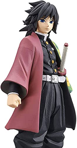 Image of Awestuffs Polyvinyl Chloride Action Figure Limited Edition For Car Dashboard, Decoration, Cake, Office Desk & Study Table (Giyu Tomioka Demon Slayer),6 X 6 cm