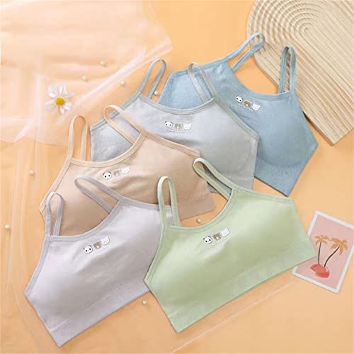 Big Girls Clothes Size 8 Teen Girls Seamless Training Bras Adjustable Straps Sports Bras Cotton Cropped Training2
