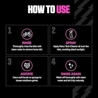 Muc Off Nano-Tech Fahrradreiniger, 1 Liter - Hochwirksames, Biologisch Abbaubares Fahrrad Reinigungsspray Muc Off Bike Cleaner - Sicher auf Allen Oberflächen Für Alle Fahrradtypen Geeignet – Ansicht 5
