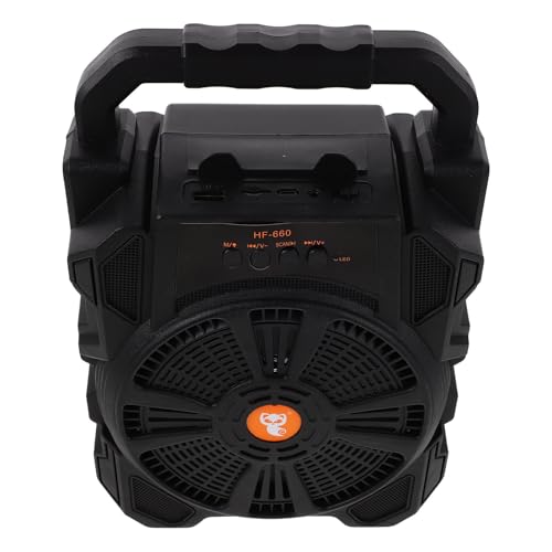 Enceinte portable sans fil noire COHEALI pour karaoké et fête mobile