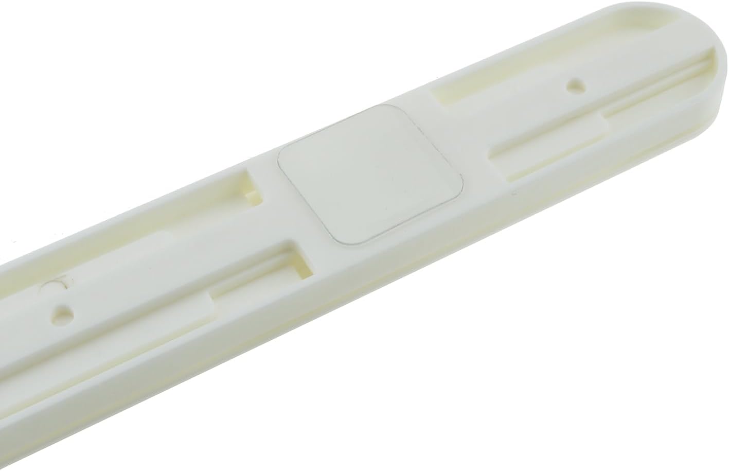 2PCS Kitchen Units Pull Out Rail White DIY Drawer Organiser Runners Plastic Fittings Hardware Drawer Slides