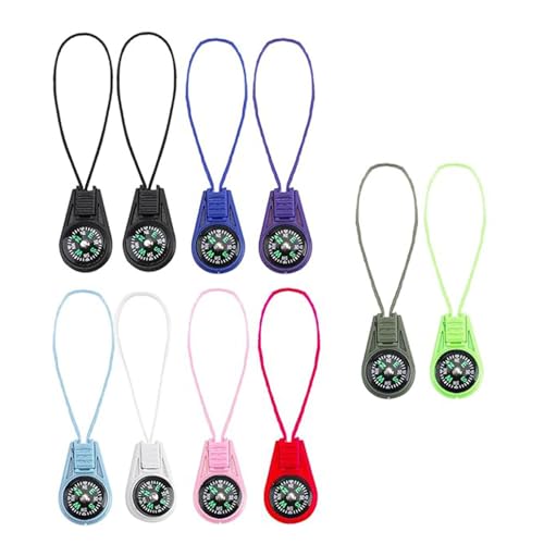 Brújula para niños mini llavero multicolor pack 10 miniatura 1