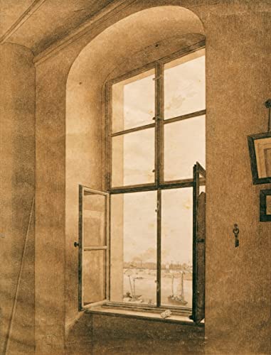 Toile Peinture Murale Caspar David Friedrich Décoration Mur Vide 60x90