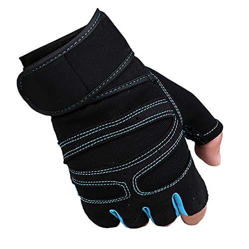 Gants de cyclisme fingerless pour éviter les mains moites en vélo