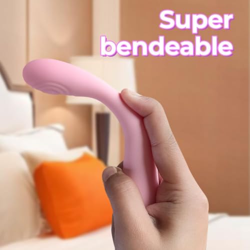 Image of Elosnoc Waterproof Massager Flexible Full Body Electric 10 Speeds Waterproof Massager with Flexible Neck | Customized Relaxation - Ergonomic Design for Comfortable Handling-Pink