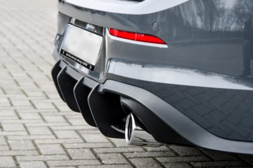 Diffuseur de pare-chocs Golf 8 GTI 2020-2023 avec ailettes - 4