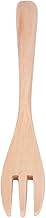 Garfos de madeira, 3 dentes, garfo de madeira para salada, jantar, utensílios de cozinha, talheres, garfos reutilizáveis feitos à mão para comer, mexer