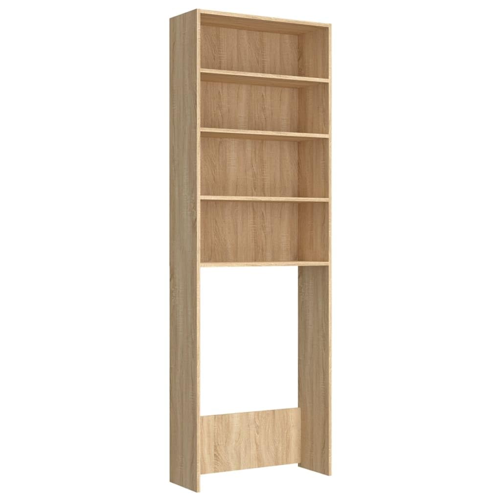Lechnical Mobile per Lavatrice Rovere Sonoma 64x24x190 cm,Accessori elettrodomestici,Accessori lavatrici e asciugatrici,Accessori per lavatrici e asciugatrici -808407