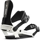 Ride A-10 Mens Snowboard Bindings White S (4-6)