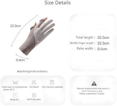 2 paar UV-beschermende handschoenen voor dames, zonwering 2 paar UV-beschermende handschoenen voor dames, zonwering